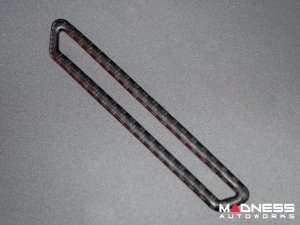 Alfa Romeo Giulia Front Pillar Air Vent Cover Trim Kit - Carbon Fiber - Flexible / Self Adhesive Alfa Romeo Giulia Front Pillar Air Vent Cover Trim Kit - Carbon Fiber - Flexible / Self Adhesive